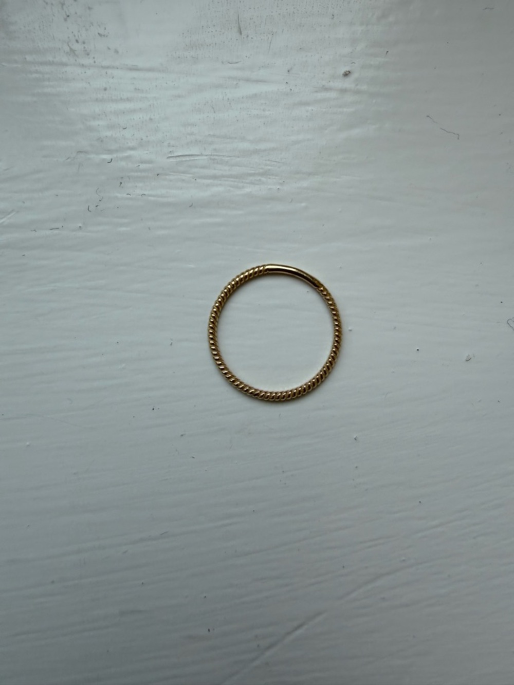 Mejuri Twisted Stacker Ring - Women Jewelry - Picture 1 of 3